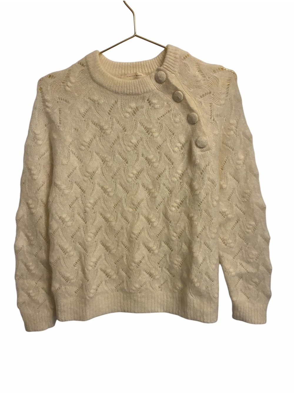 Sezane Camilla Jumper Sweater Mohair Wool Size Small NWOT
